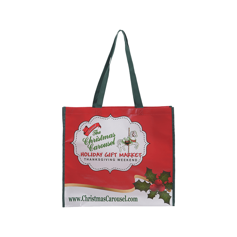 Versatile Jacquard Grocery Foldable Shopping Bag