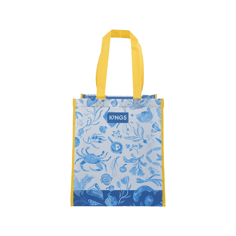 Woven lamination Chic Sophisticated Market Tote