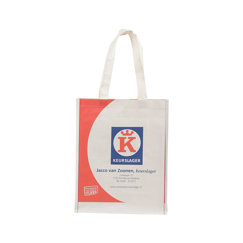 Jacquard Woven Reusable Tarpaulin Bag