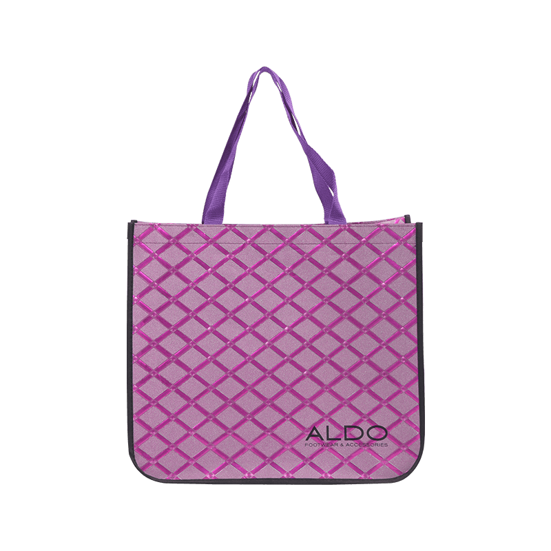 Durable Stylish Jacquard Fabric Grocery Tote